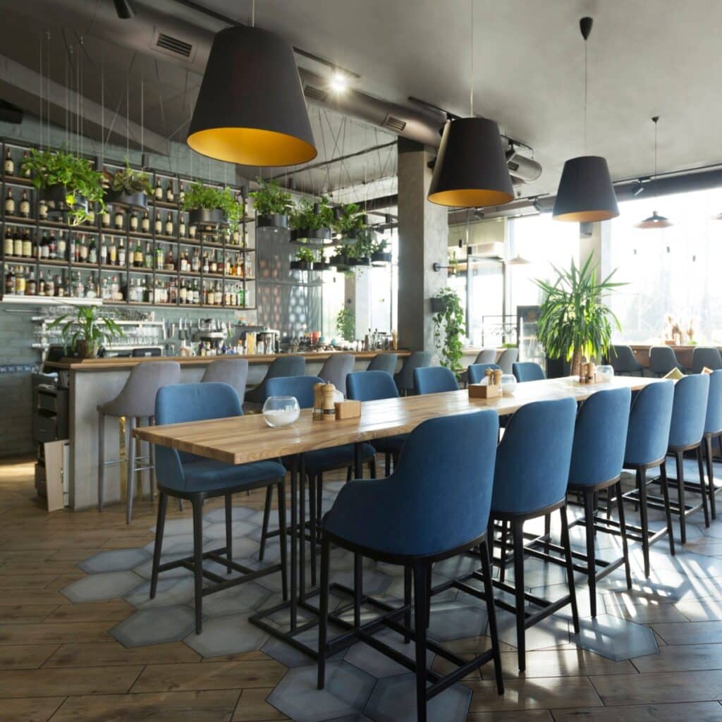 Restaurant refurbishment is with wrapping from Re-New-It Peterborough UK