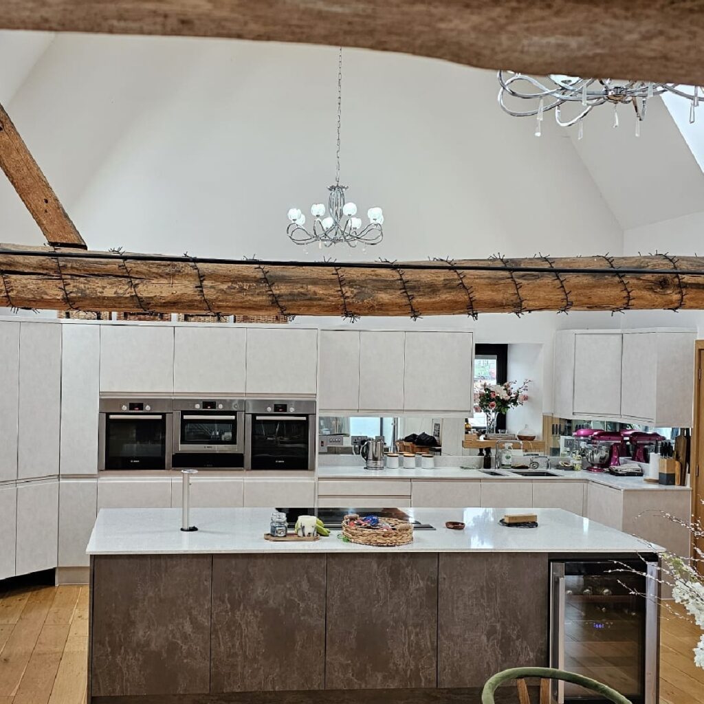 High Quality White Wrap Kitchen Makeover After with Re-New-it