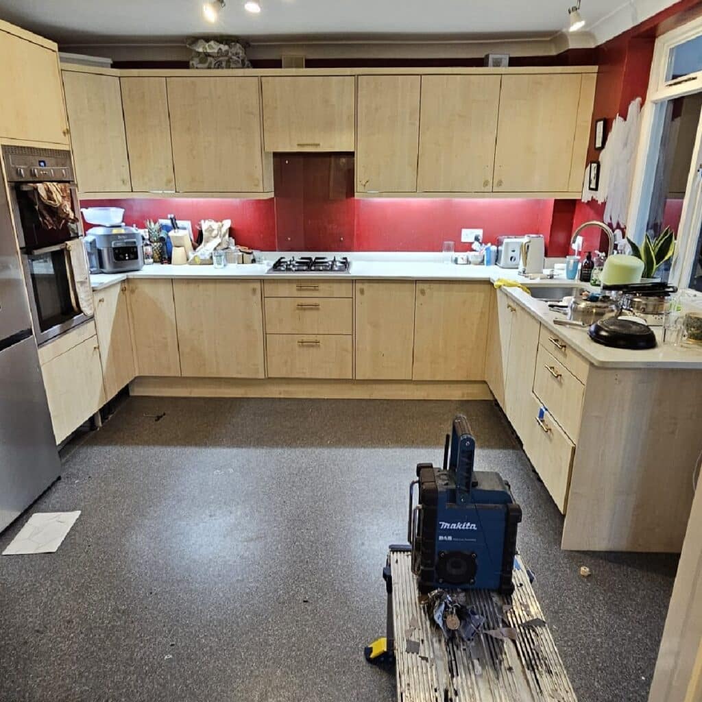 Kitchen Makeover Before with Re-New-it