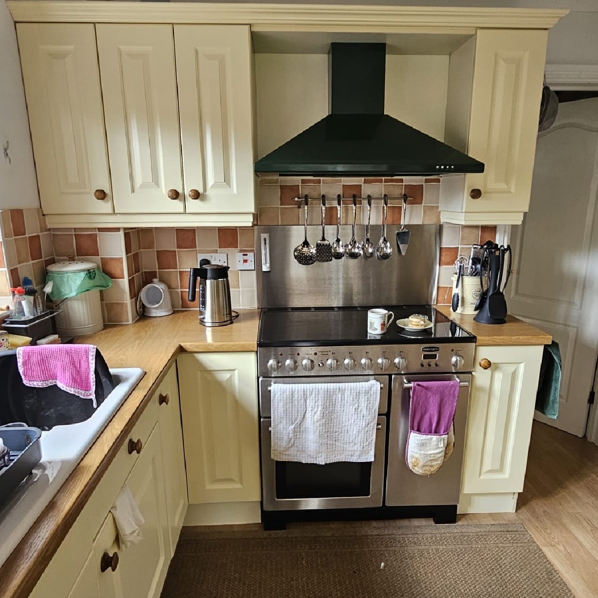 The best Kitchen Makeover Before picture with Re-New-it